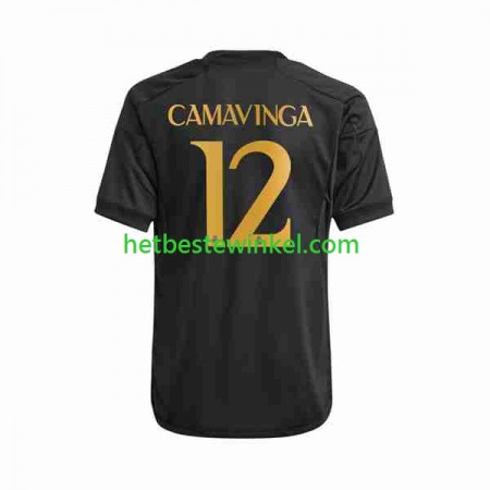 Real Madrid Eduardo Camavinga 12 Voetbalshirts Third 2023-24